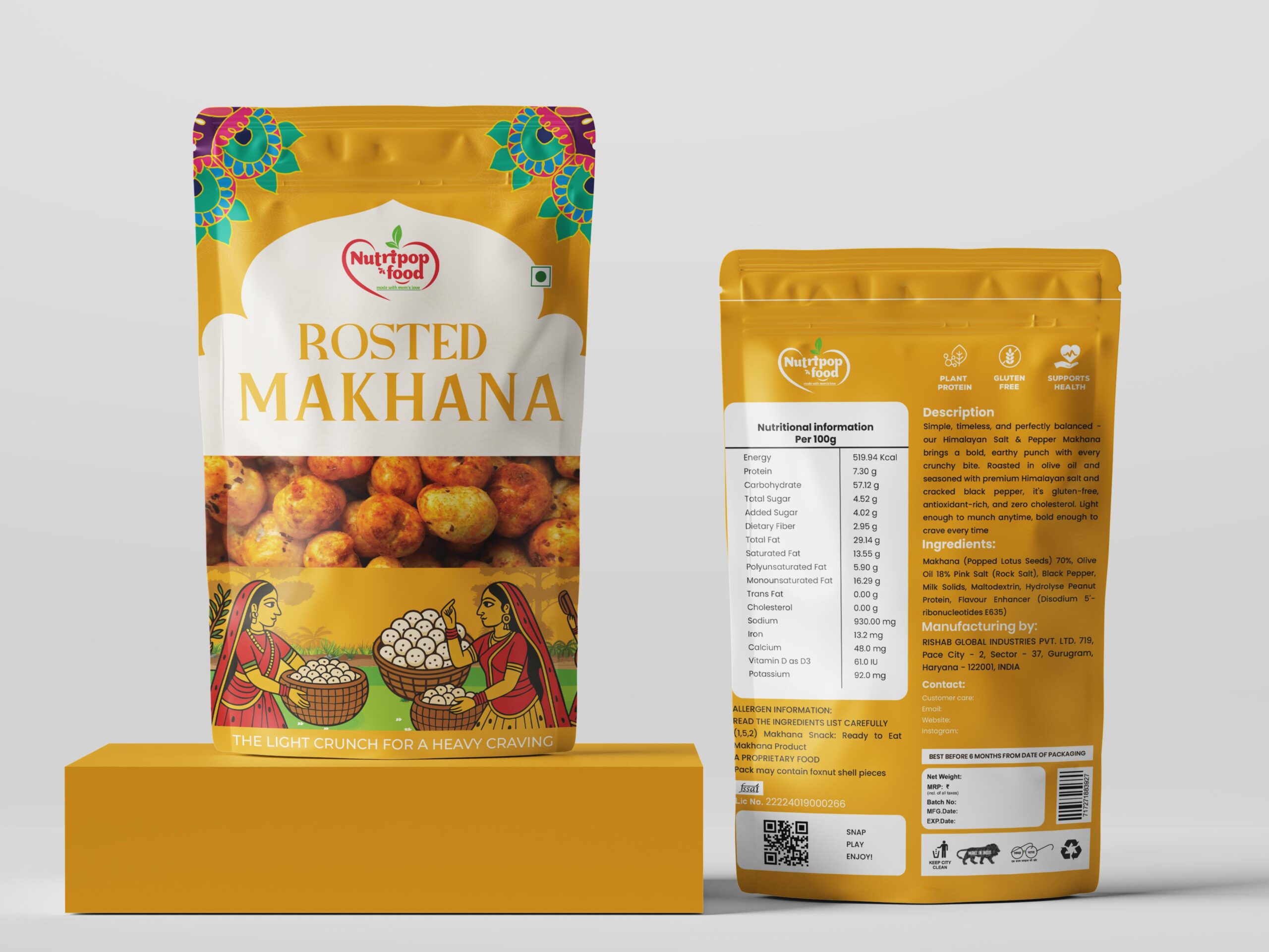 Healthy Snacks Made with a Mother’s Love.